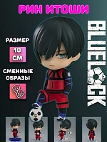 Фигурка 2327 Рин Итоши Rin Itoshi Блю Лок Синяя тюрьма Blue Lock - 10 см / Красный